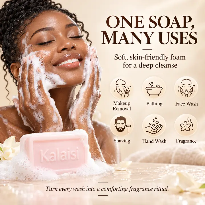 Korean Kalaisi Essential Oil Soap Famous Art Painting Design Face Body Bath Soap 100g Natural Handmade Bar Soap for Gentle Cleansing Korean Kalaisi Essential Oil Soap 100g Face Body Bath Soap Famous A