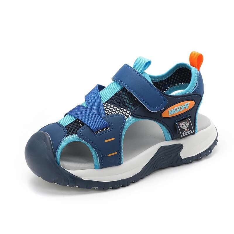 MGDHF Kids Sporty Closed-Toe Mesh Sandals.Keep your little ones comfortable and fully protected during summer playtime with these ultra-breathable, lightweight outdoor sandals built for active daily.