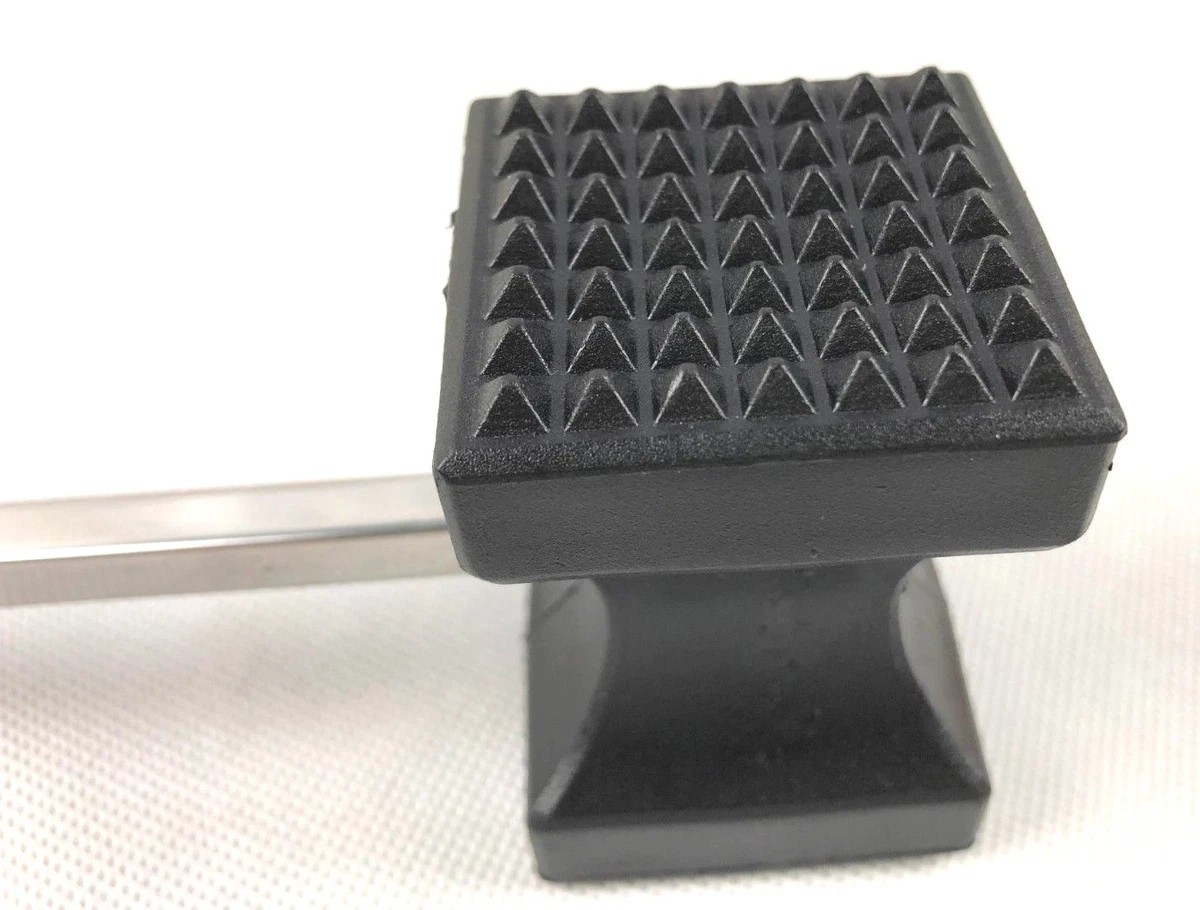Super Heavy Duty Meat Hammer Tenderizer, Restaurant Meat Beater, Mallet, Pounder