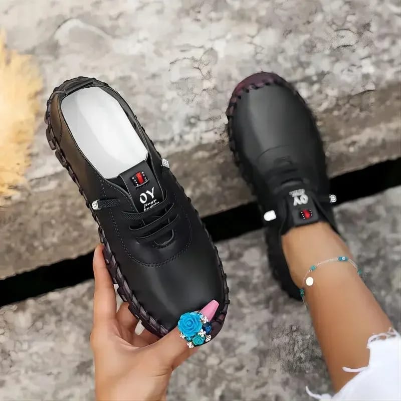 OY Cushioned Flexible Sole Casual Walking Shoes - Experience ultimate all-day comfort with these lightweight, highly flexible slip-on loafers perfect for daily walks.