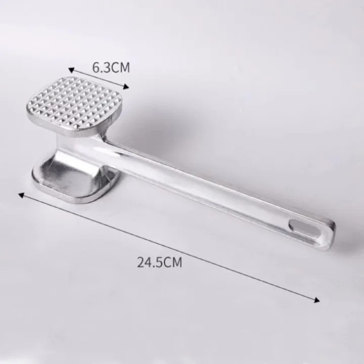 Kitchen Meat Tenderizer Steak Mallet Hammer Aluminum for Picnic BBQ Cooking