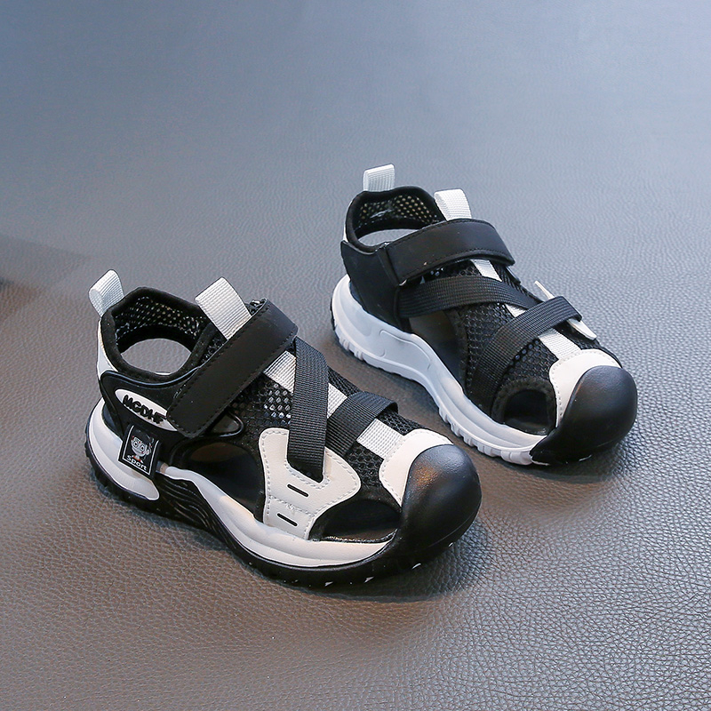 MGDHF Kids Sporty Closed-Toe Mesh Sandals.Keep your little ones comfortable and fully protected during summer playtime with these ultra-breathable, lightweight outdoor sandals built for active daily.