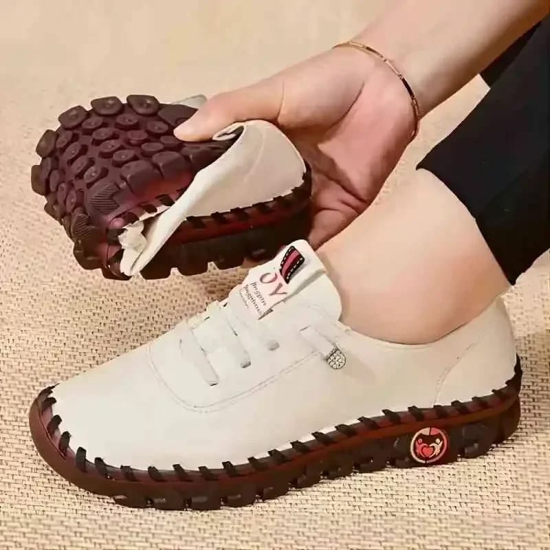 OY Cushioned Flexible Sole Casual Walking Shoes - Experience ultimate all-day comfort with these lightweight, highly flexible slip-on loafers perfect for daily walks.