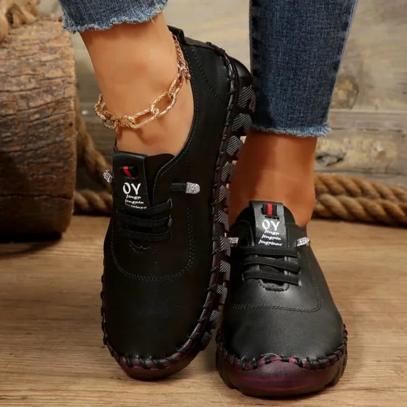 OY Cushioned Flexible Sole Casual Walking Shoes - Experience ultimate all-day comfort with these lightweight, highly flexible slip-on loafers perfect for daily walks.