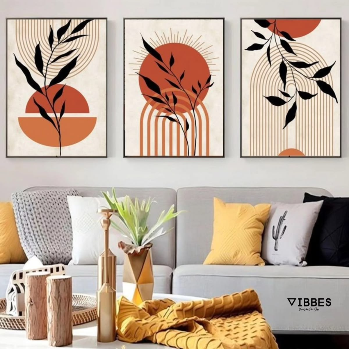 3 pieces classy A3 Wall Mount home decor customized Wall Mount Art WITH FRAME, Perfect Gift Decor Prints for Living Room
