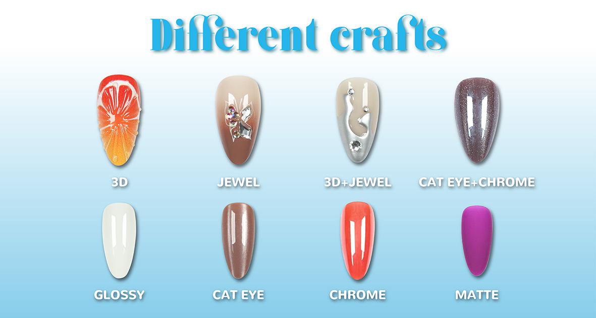 tiger Stiletto Medium Length 24Pcs Press on Nails Acrylic Handcrafted Set 24 Long Pointed Full Cover Artificial Fingernails Double French Leopard Print ABS Pre-Designed Stiletto Medium view 8