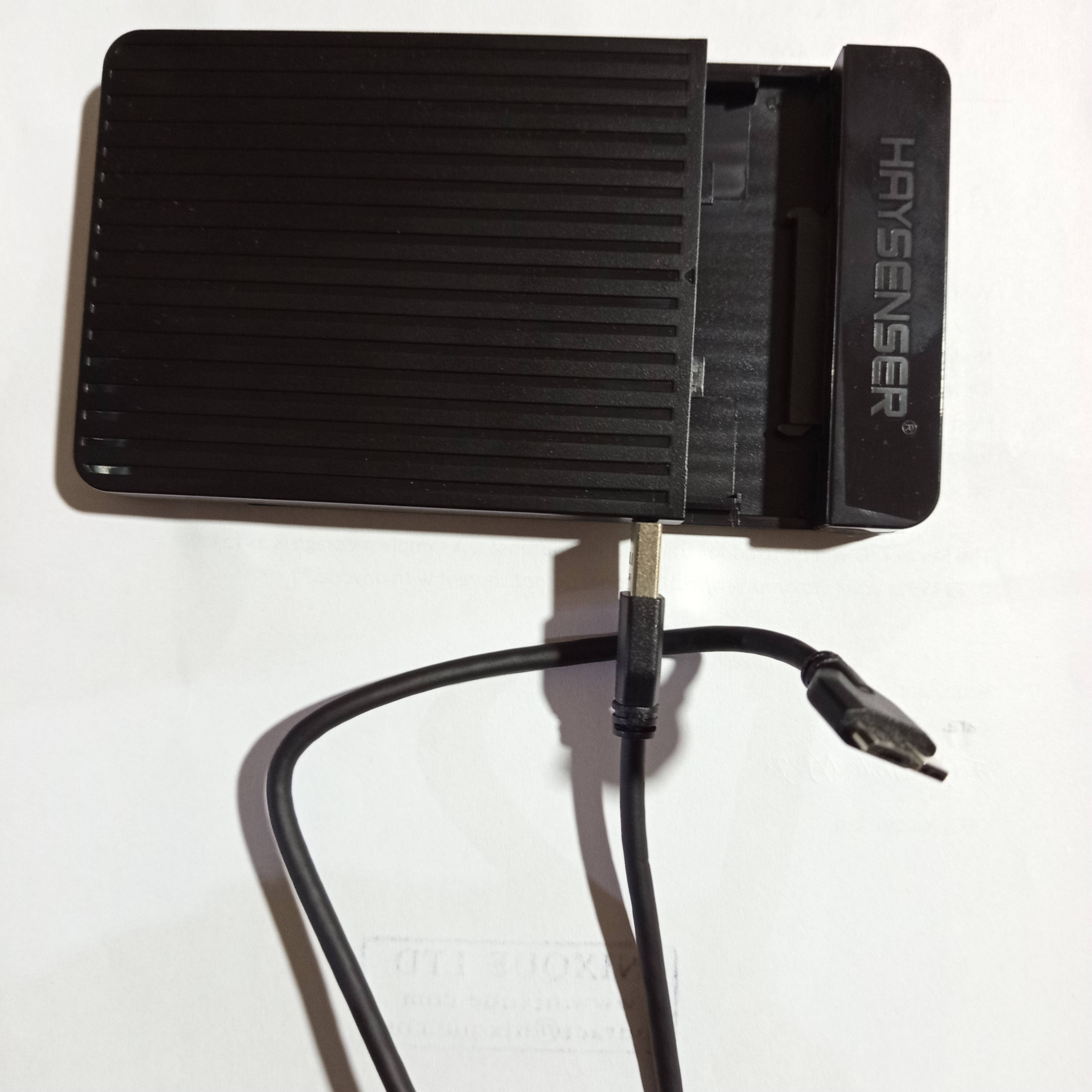 Haysenser USB Portable case for SATA SSD/Hard Drive