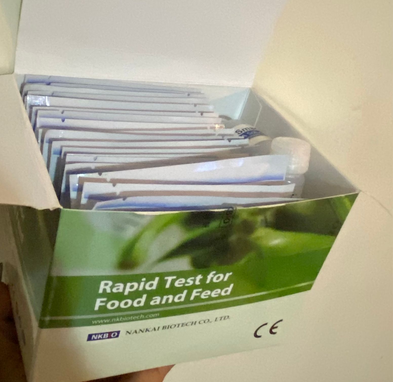 TOTAL AFLATOXIN TEST STRIPS (SMART KIT RAPID TESTS) (40 STRIPS)