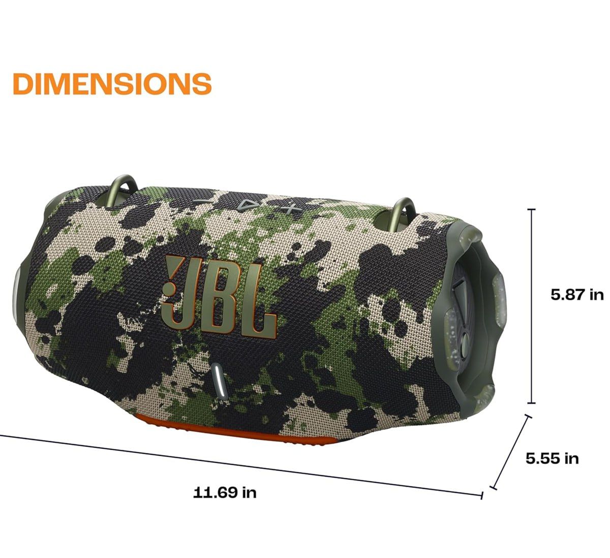 JBL XTREME 4 PORT Waterproof Speaker, 100+W, 24HRS BATTERY, IP67