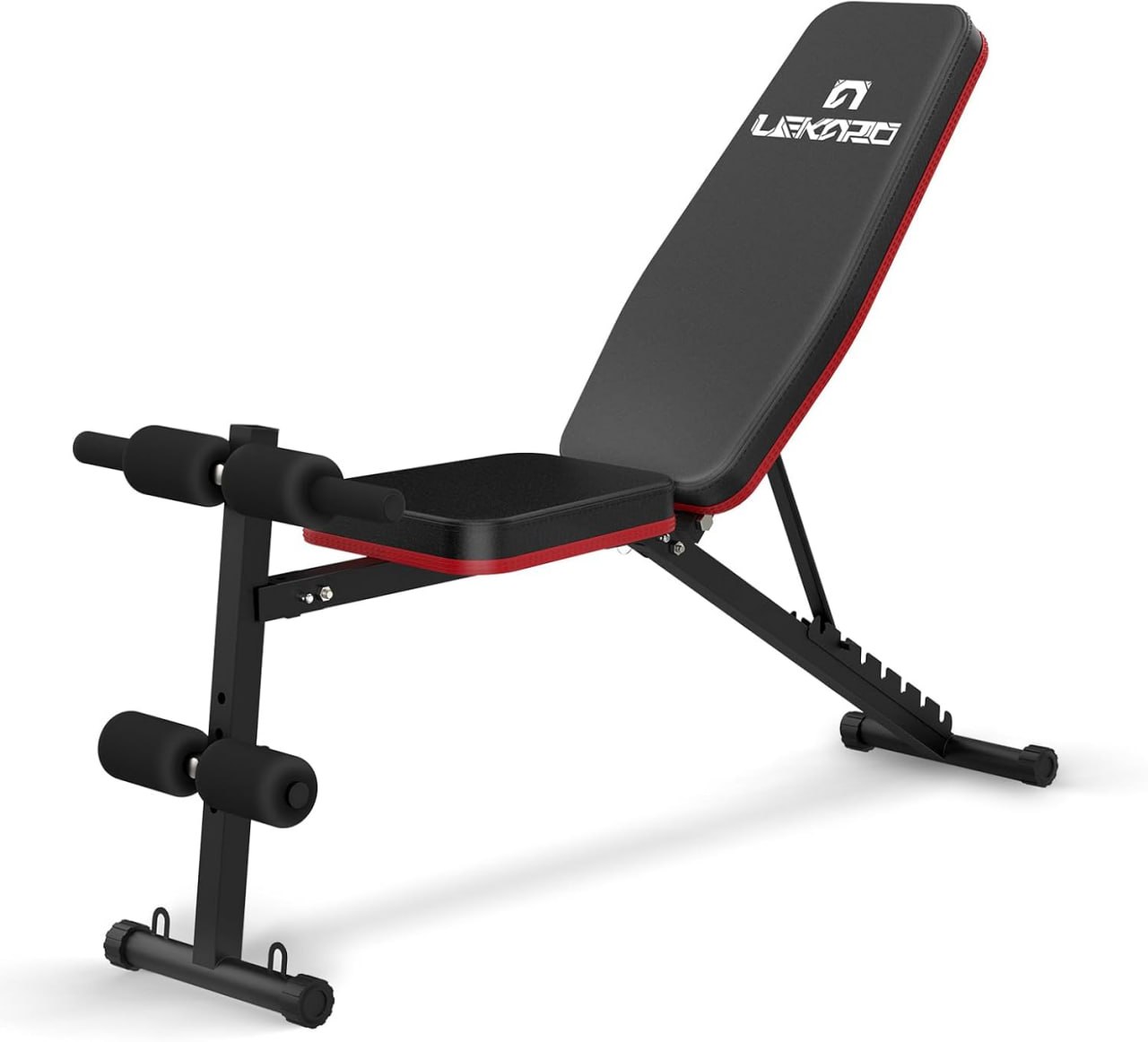 Adjustable Weight Bench Press, Foldable Workout Bench for Home Gym, Strength Training Bench for Full Body Workout Incline Decline Exercise