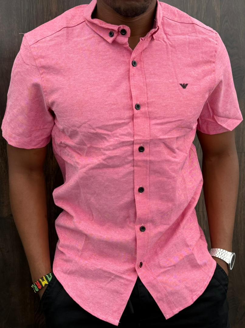 Men’s Short Sleeve Casual Shirt Comfortable Breathable Fashion Button-Up Shirt Smart Casual Summer Wear Lightweight Everyday Office Travel Outfit Available in Sizes M to 3XL