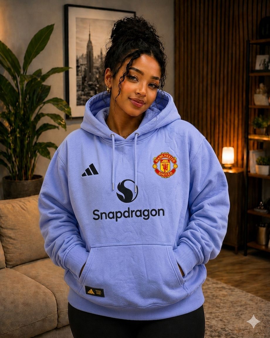 Women’s Football Fan Hoodie Warm Fleece Hooded Sweatshirt Premium Quality Long Sleeve Casual Pullover Comfortable Winter Fashion Top for Travel Outdoor Wear Sizes L XL 2XL 3XL