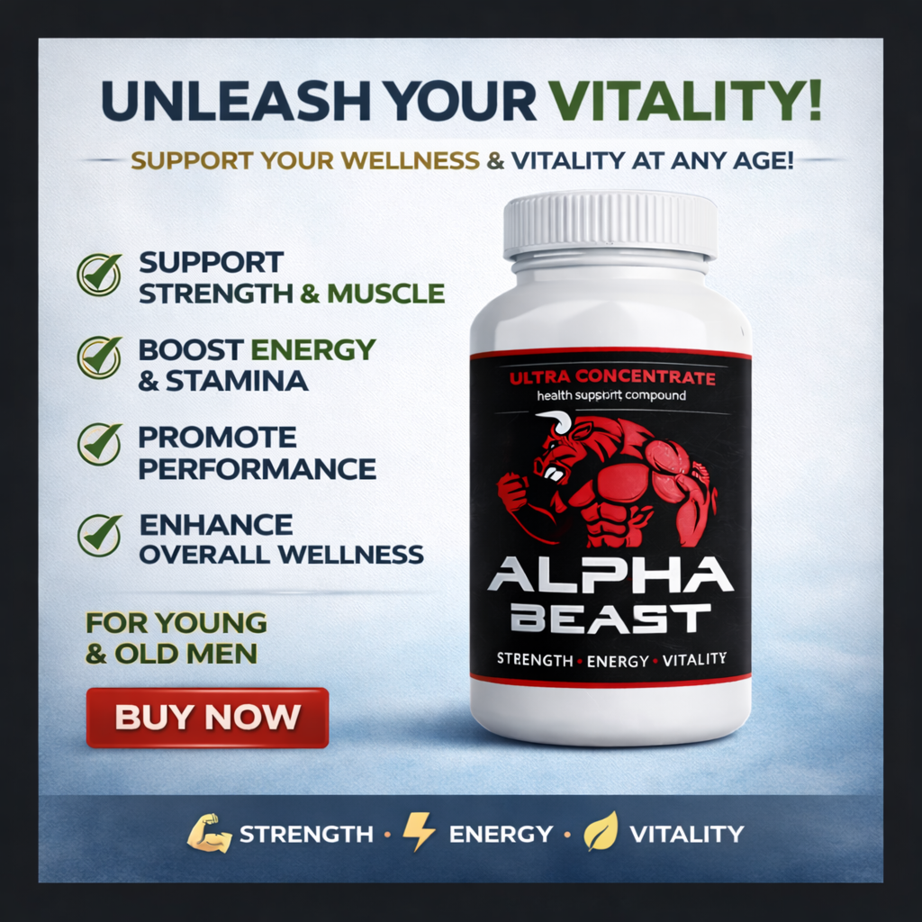 Alpha Beast Performance Enhancer – A premium formula designed to support stamina, energy, and overall male vitality. Feel empowered with improved endurance, confidence, and lasting performance. view 4