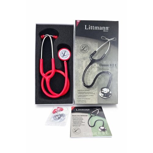 HCD Nursing Kit | Littmann Classic II Stethoscope, Case, Thermometer, Pocket Scissors, Pentorch, MUAC Tape, Tape Measure & Nurse Watch
