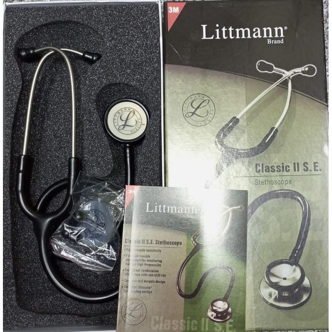 Littmann Classic II Stethoscope | Dual-Sided Chestpiece | Tunable Diaphragm | Durable Tubing | Comfortable Ear Tips | Reliable Acoustic Performance