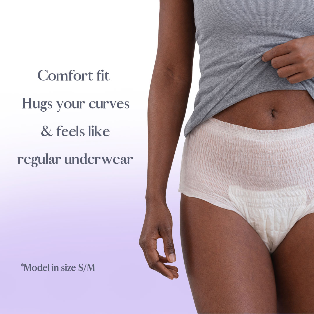 Moyo Comforts Period Pants  S-M – Leak-Proof Menstrual Underwear + 3 FREE Panty Liners | Kenya No.1 Brand.