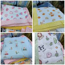 Baby shawl/ baby quilt can work as shawl and baby cot duvet