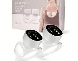 Double Wearable/Hands Free: Electric Breast Pumps Wearable Portable, 3 Modes 9 Levels Leak-Proof Low Noise Painless Milk Extractor Massage Function Rechargeable Wireless Breastfeeding
