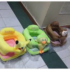Comfy Baby Support Sit Me Up Pillow Suitable For Babies Age 4 Months And Above (ASSORTED CARTOON DECORATION ON THE FRONT PART) Plush Seat Training Cushion | Soft Infant Sitting Chair with Cute