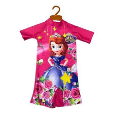 Premium Cartoons Kids Colourful Swimming Costume – Very Comfortable, Skin-Friendly, Quick-Dry Swimwear with Modest and Decent Design for Boys & Girls