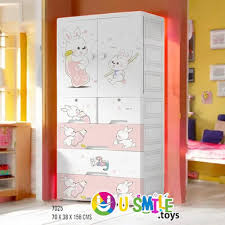 Foldable Plastic Closet, Portable Kids Closet,