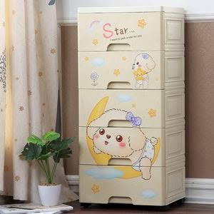 Foldable Plastic Closet, Portable Kids Closet,