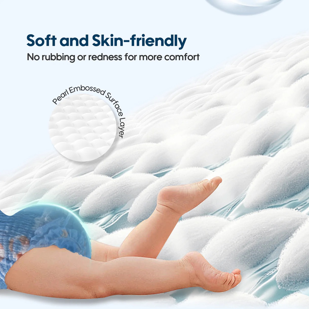 Aiwibi Disposable Baby Swim Diapers | Baby Swim Pants & Swim Nappies | Soft Comfortable Fit | Leak Protection | 2 PCS Pack