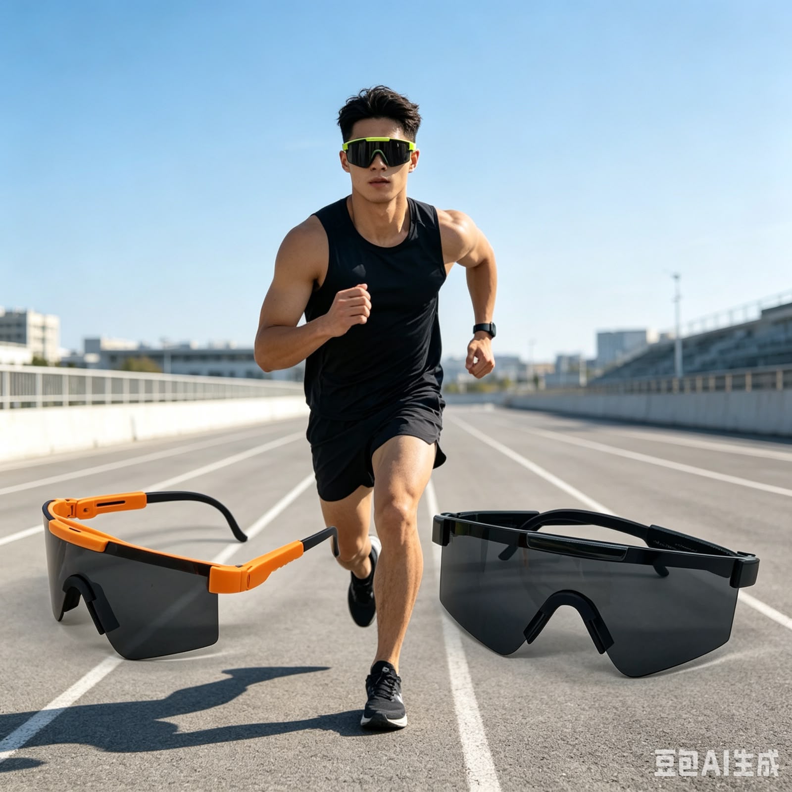 Outdoor Motorcross Bikers Motorcycle Running and Cycling Sunglass for Men and Women