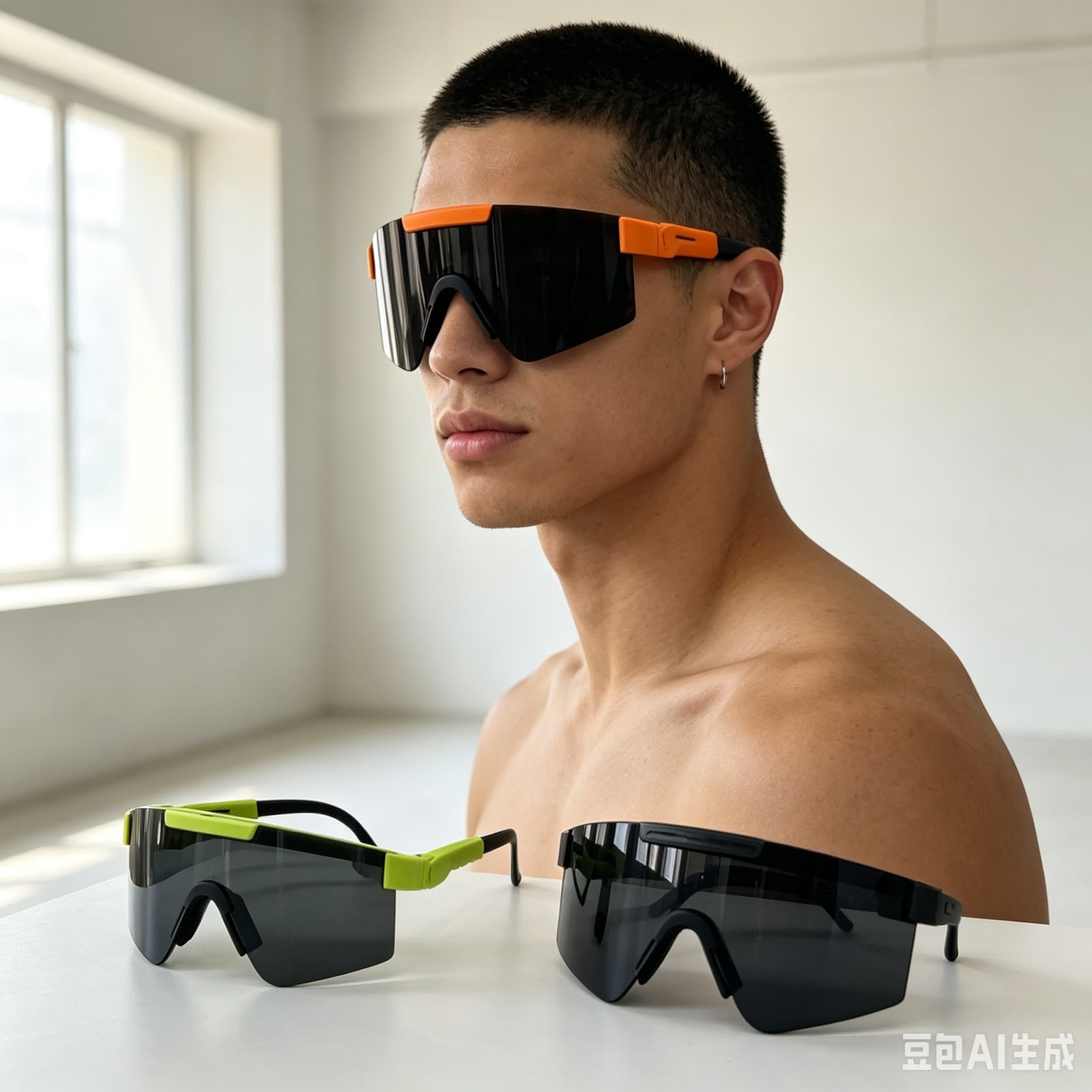 Outdoor Motorcross Bikers Motorcycle Running and Cycling Sunglass for Men and Women