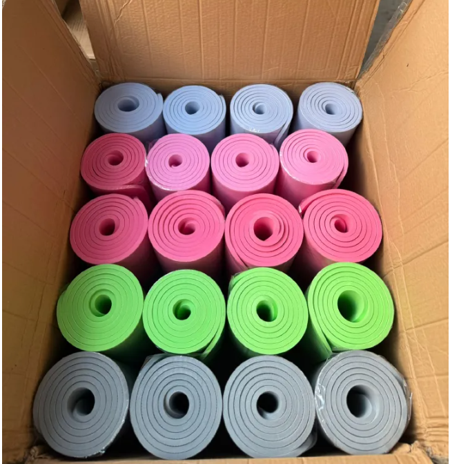 Workout Exercise Fitness Pilates Yoga Mat 10mm Non-Slip High-Density Exercise Mat for Home Gym, Pilates, Yoga, Stretching, Core Workouts, and Fitness Training