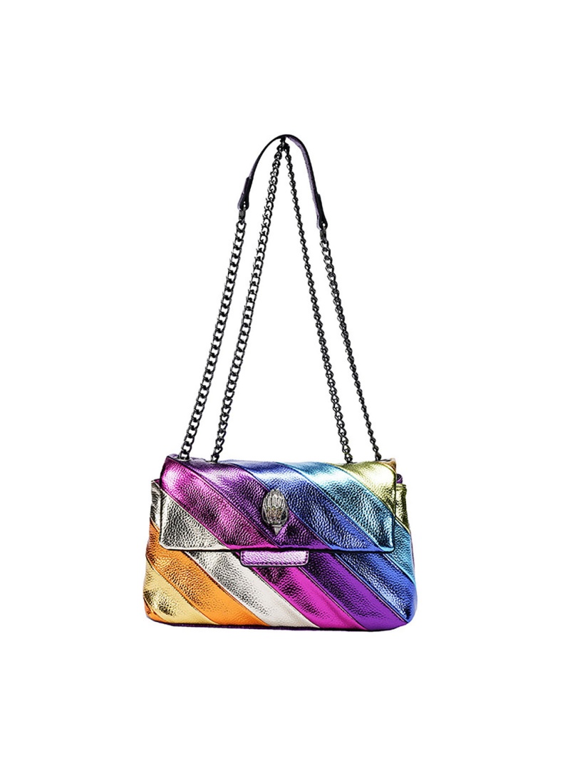 High-end2026 New Fashion Women's Rainbow Chain Shoulder Bag - Luxury Eagle Head Crossbody PurseBuy 1 bag free taking 1 set of jewelry set values KSH299.00