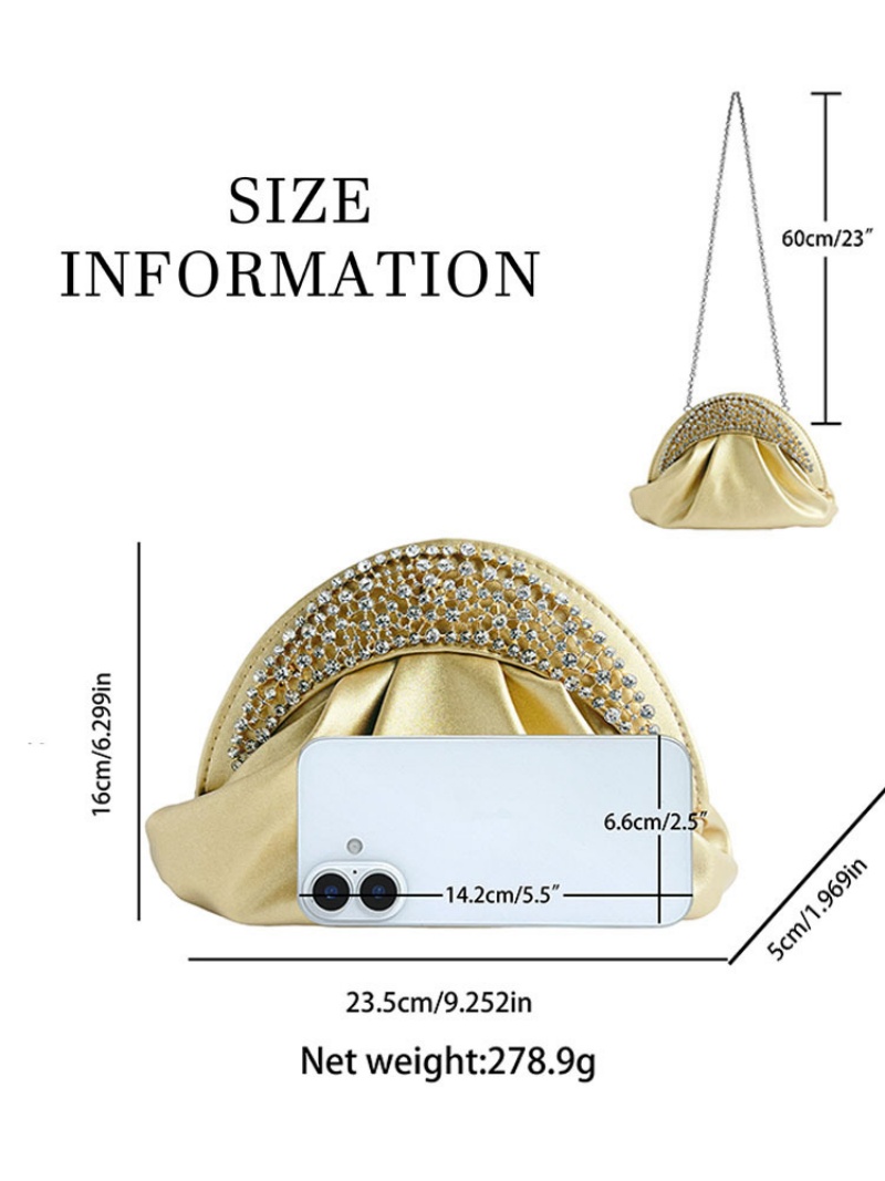 New Luxury Women's Handbag Set - Elegant Tote, Clutch & Shoulder Bag with Drop Earrings Necklace Jewelry for Weddings, Parties & Evening Gowns