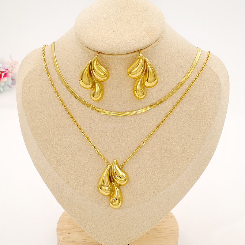 New Luxury Women's Handbag Set - Elegant Tote, Clutch & Shoulder Bag with Drop Earrings Necklace Jewelry for Weddings, Parties & Evening Gowns