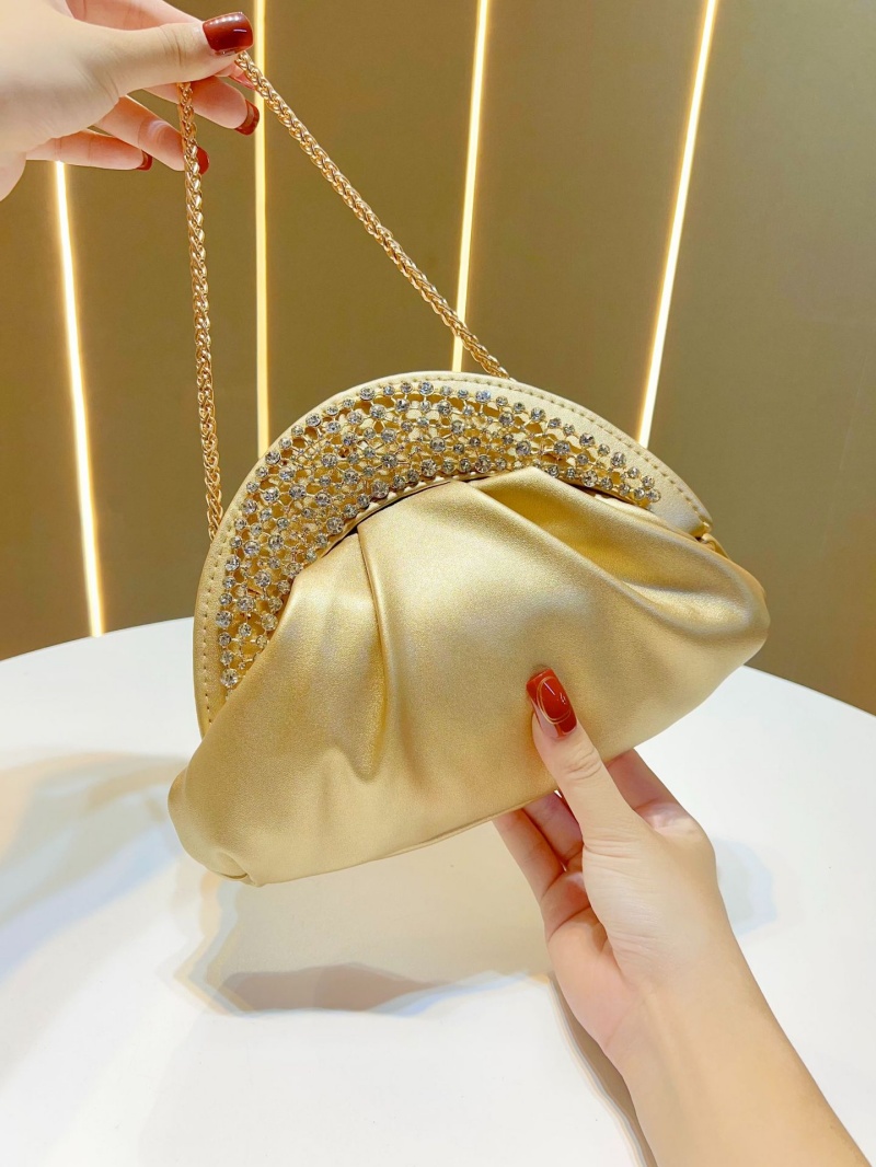 New Luxury Women's Handbag Set - Elegant Tote, Clutch & Shoulder Bag with Drop Earrings Necklace Jewelry for Weddings, Parties & Evening Gowns