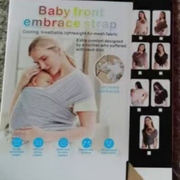 Baby Sling Baby Carrier Front‑Carry Hands‑Free Baby Wrap Backpack For Infant Toddler Travel