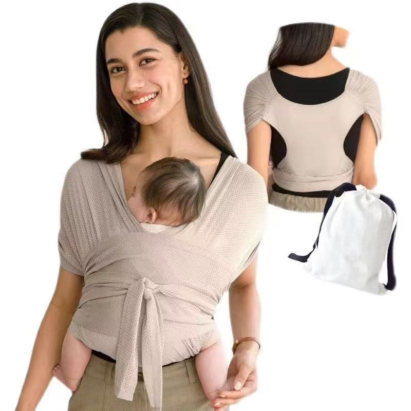 Baby Sling Baby Carrier Front‑Carry Hands‑Free Baby Wrap Backpack For Infant Toddler Travel