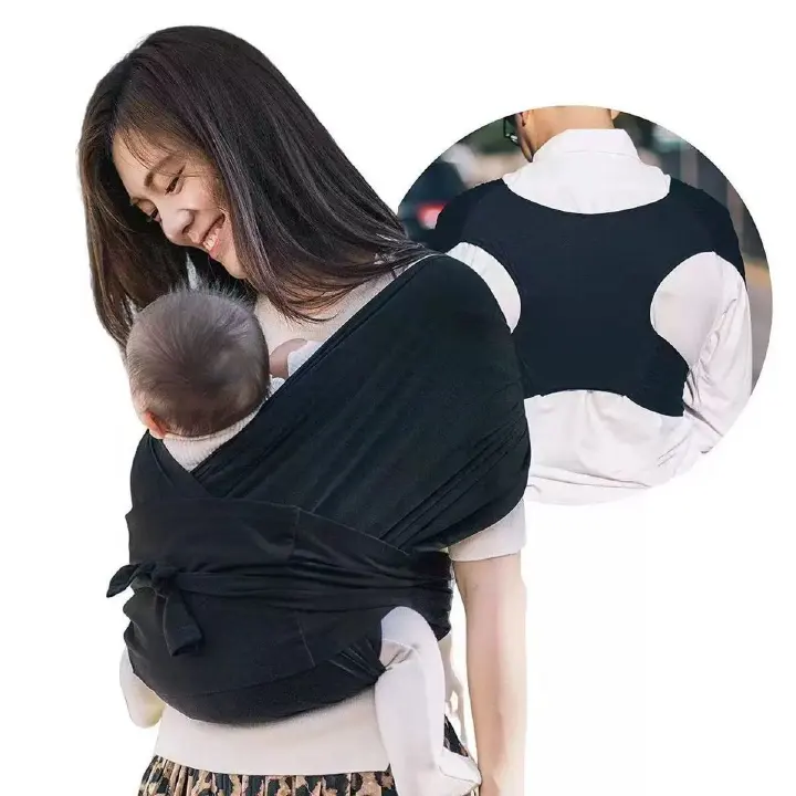 Baby Sling Baby Carrier Front‑Carry Hands‑Free Baby Wrap Backpack For Infant Toddler Travel