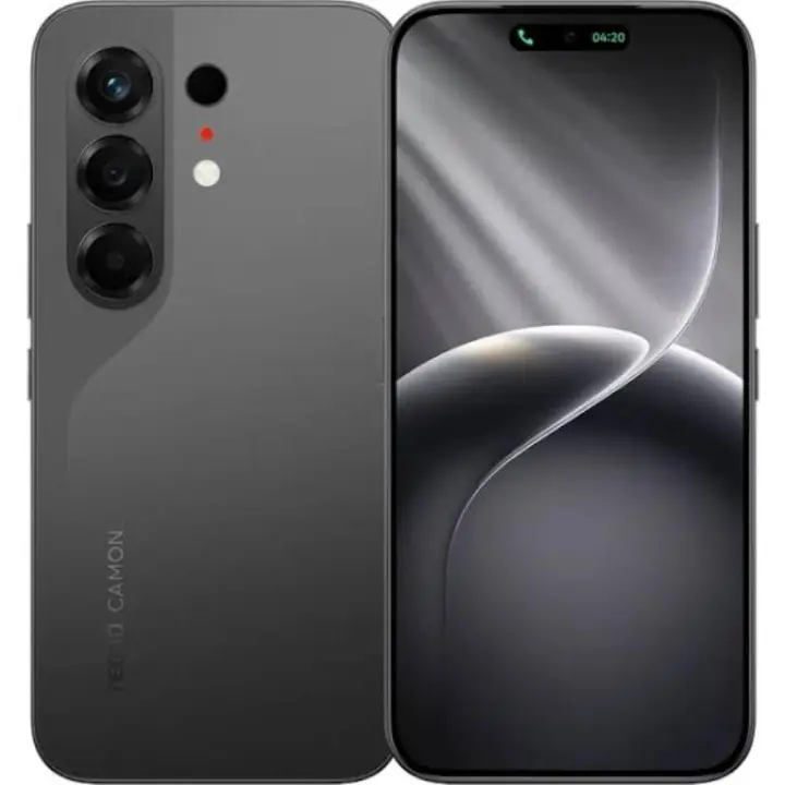 Tecno Camon 50 Pro 256GB+16(8+8)GB RAM 6.78" 120Hz Curved AMOLED MTK Helio G200 Ultimate 45W 6500mAh 50MP Dual Speaker Android16 IP68/IP69 Dust Water Resistance Dual Sim Smart Phones