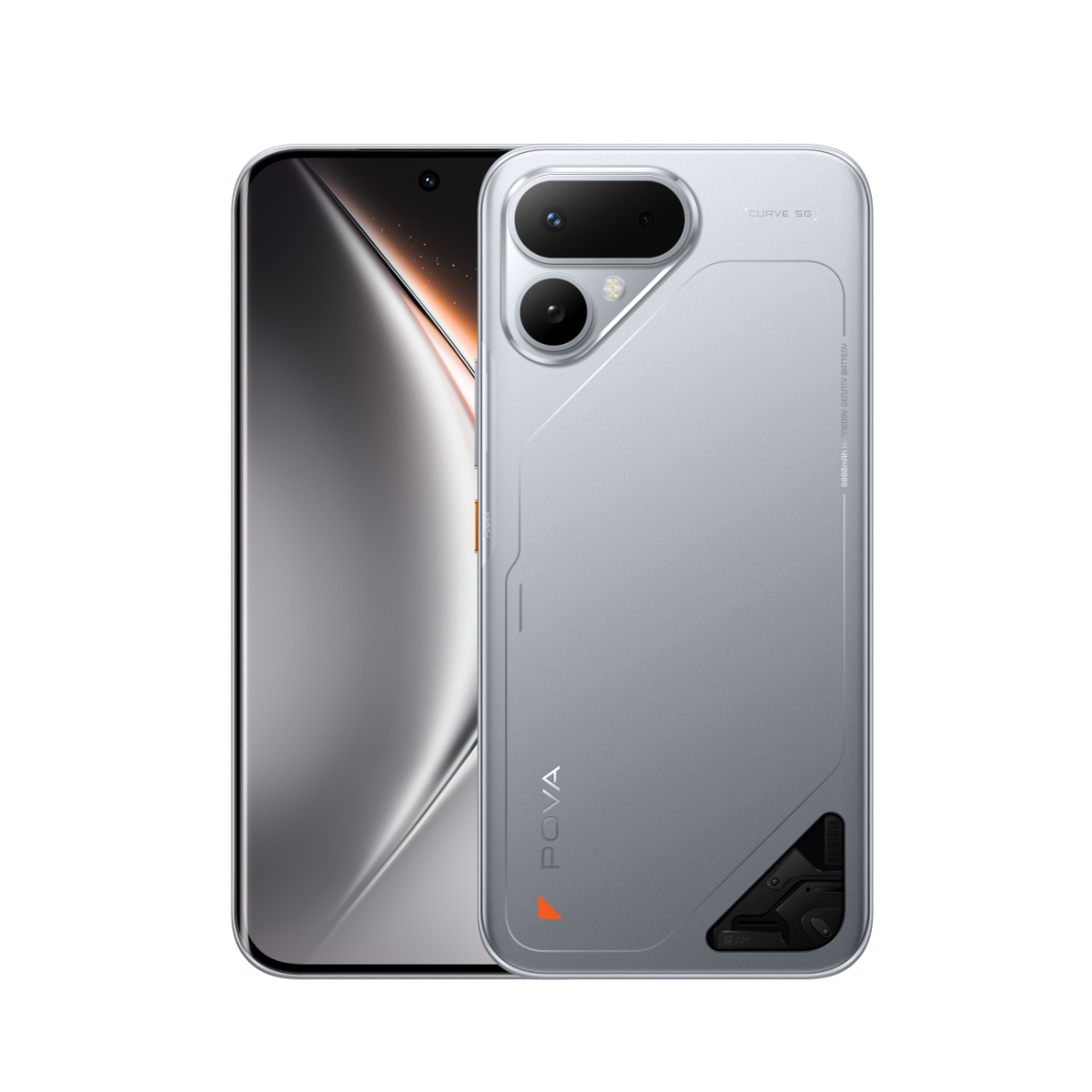 TECNO POVA Curve 2 5G, 256GB 12GB RAM,smart phone Camera 50MP, Battery 8000mAh, Smartphone, 7.42mm thin body, 6.78" AMOLED , MediaTek Dimensity 7100