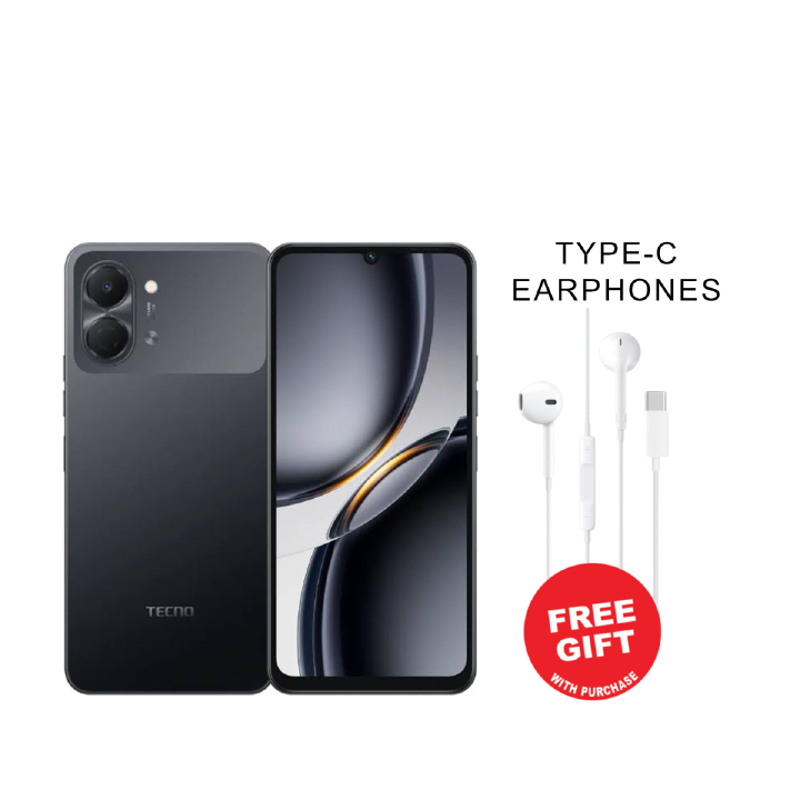 TECNO POP 20 128GB ROM +4GB RAM 6.75 inch FHD 5000mAh Battery 13MP Main Camera Dual SIM 4G 15W FAST NETWORK UNISOC T7250 PROCESSOR Android 15 Mobile Phones