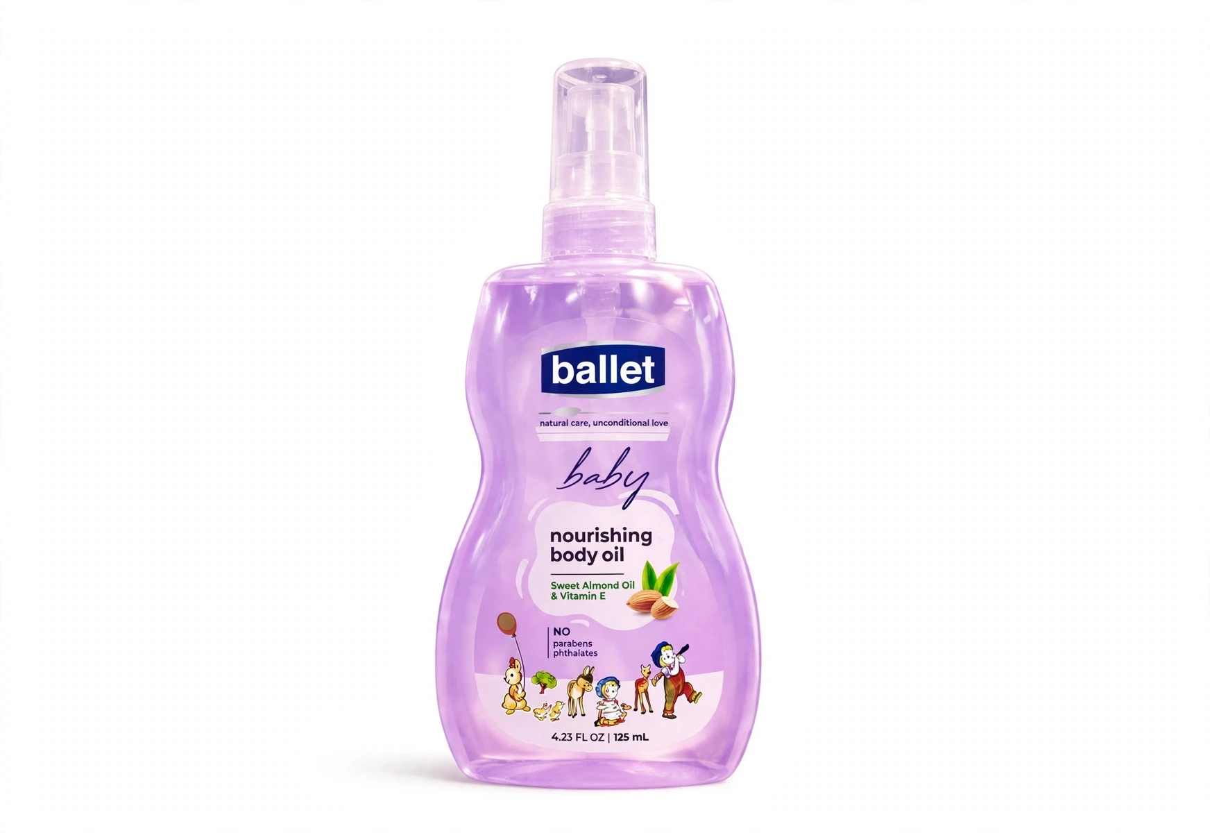 Ballet Baby Nourishing Body Oil With Sweet Almond Oil & Vitamin E