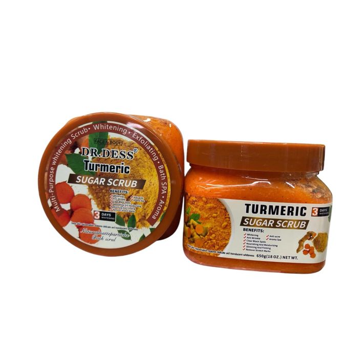 Sugar Scrub – Brightening And Soothing Body Exfoliator 650g.