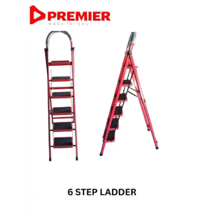 Foldable 3-Step Steel Stepping Ladder – Anti-Slip Wide Pedals, Heavy Duty Household Step Stool, Portable & Space Saving High quality and durable home use metallic portable foldable steps ladder
