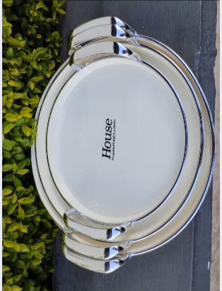 3PCS Acrylic Breakfast Trays Set Clear Serving Trays for Food Tea Coffee and Snacks Perfect for breakfast in bed, serving tea and coffee, snacks, fruits, desserts, or entertaining guests