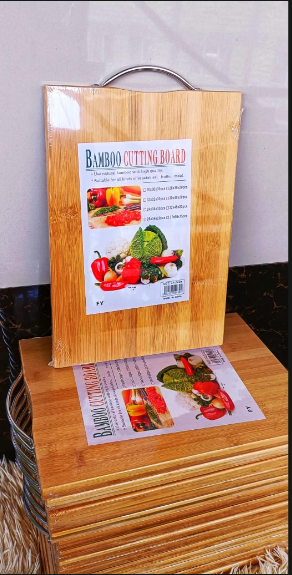 Premium Bamboo Chopping Board Durable Eco-Friendly Kitchen Cutting Board Prepare meals with ease using this Premium Bamboo Chopping Board, designed for everyday kitchen use