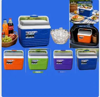 PACIFIC COOLER/ICE BOX 10LTRS ✅ Keeps drinks, fruits, and food cold for hours.✅ Ideal for picnics, road trips, camping, beach outings, and outdoor events.✅ Strong insulated design for excellent cool