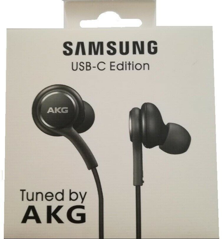 AKG Type-C Earphones - In-Ear, Wired, Black