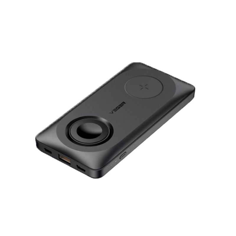 Veger VG-W1156 - VEGER, Wireless Power bank, 10000mAh (38.5W