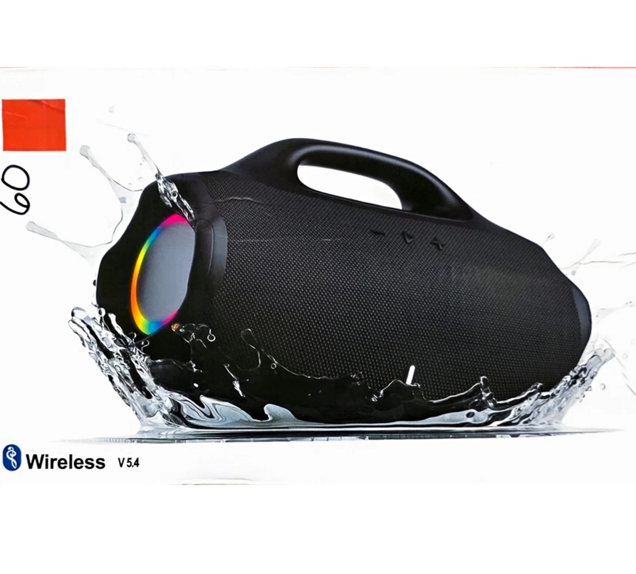 Boomsbox 4 Portable Wireless Bluetooth Speaker – High Power Stereo Speaker with Integrated Carrying Handle & Dual Passive Radiators