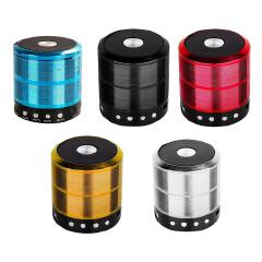 Mini WS-887 Portable Wireless Bluetooth Speaker with Clear Sound, Rechargeable Battery, Compact Design and Hands-Free Calling